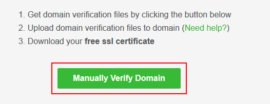 申请免费的SSL证书